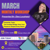 March Monthly Workshop Virtual Ticket